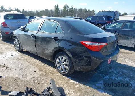 2016 Toyota Corolla Le z USA, uszkodzony, nr VIN 2T1BURHE3GC640477